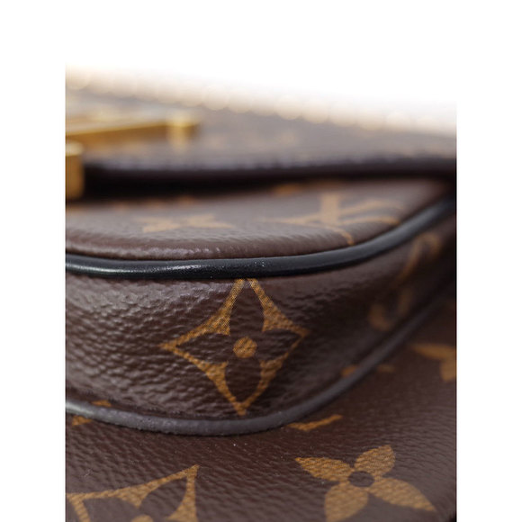 Louis Vuitton Monogram Passy Chain Shoulder Bag Bordeaux - Picture 5 of 8